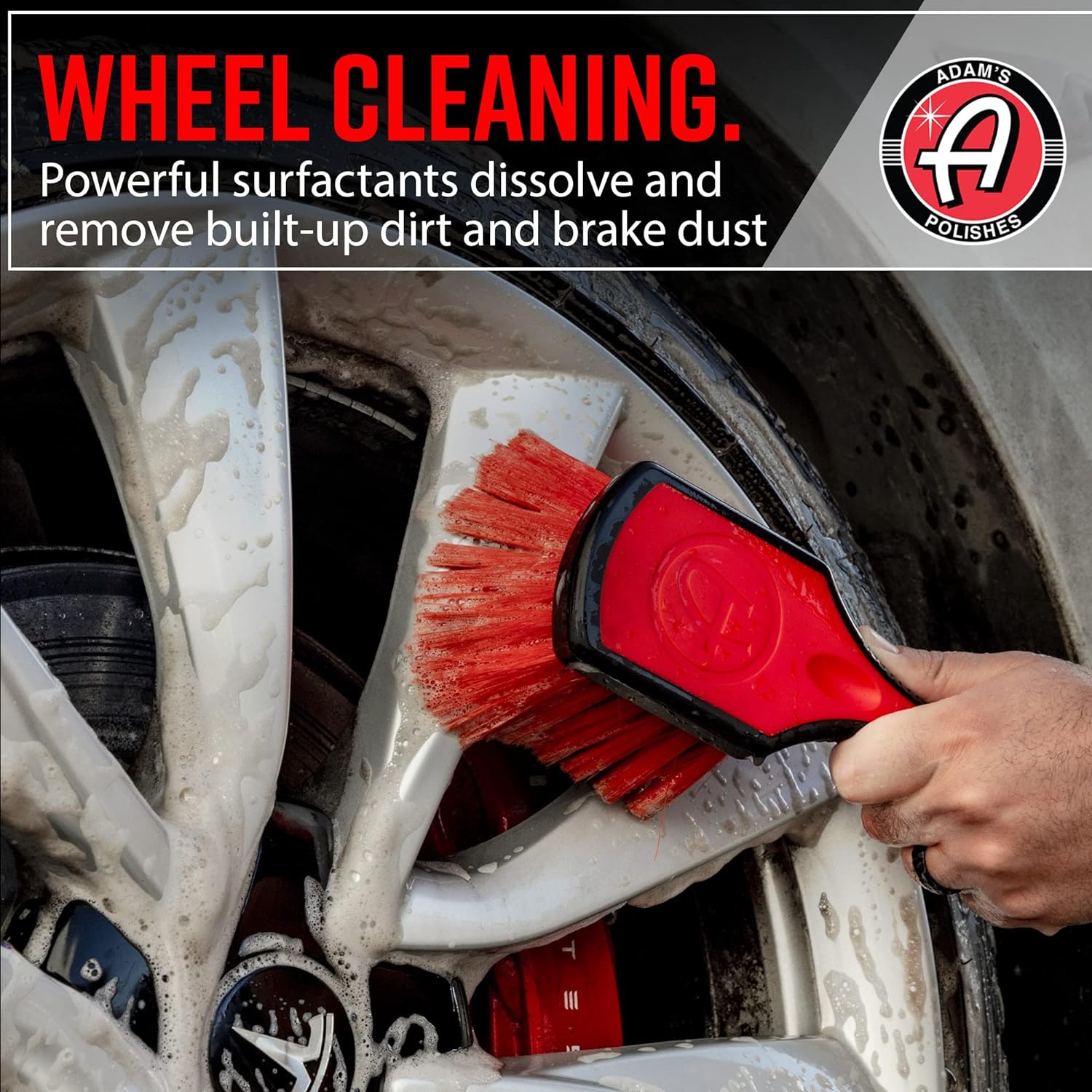 Wheel and tire cleaner 