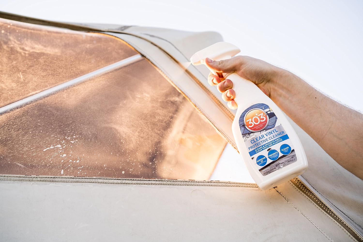 Clear Vinyl Protective Cleaner